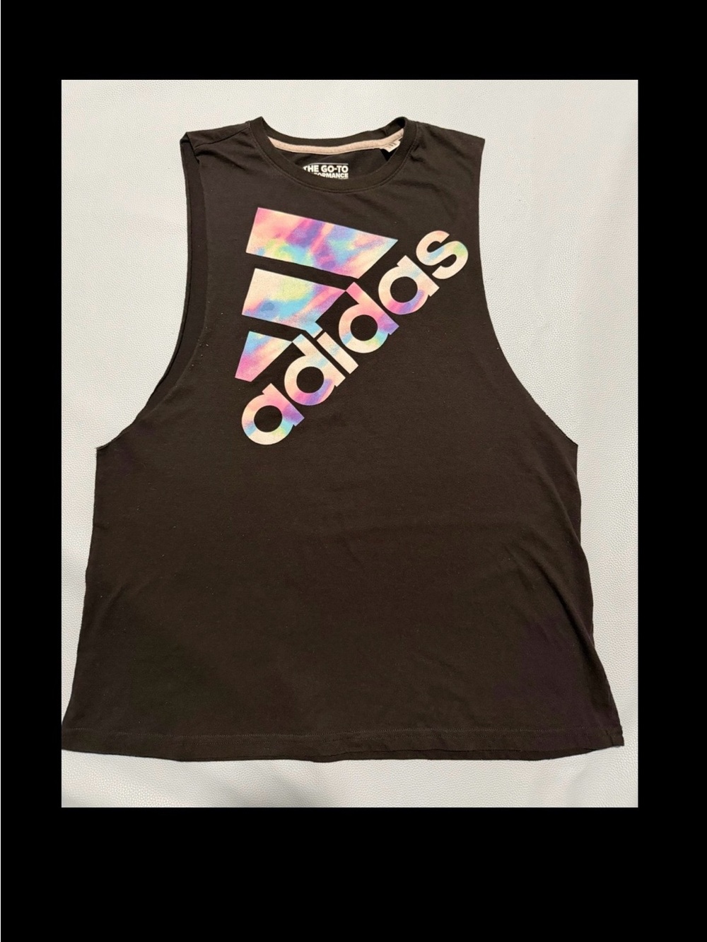 Adidas Black Climalite Sleeveless Tank Top